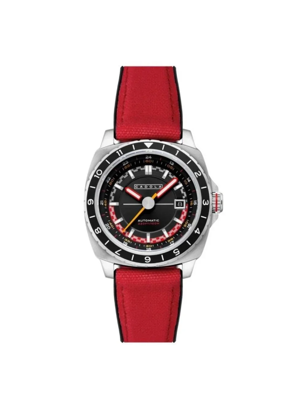 NWT Cadola Overdrive Automatic Black Dial Men's Watch
